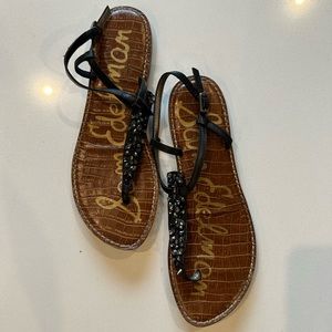 Sam Edelman Gigi Gwenyth Embellished Thong Sandal